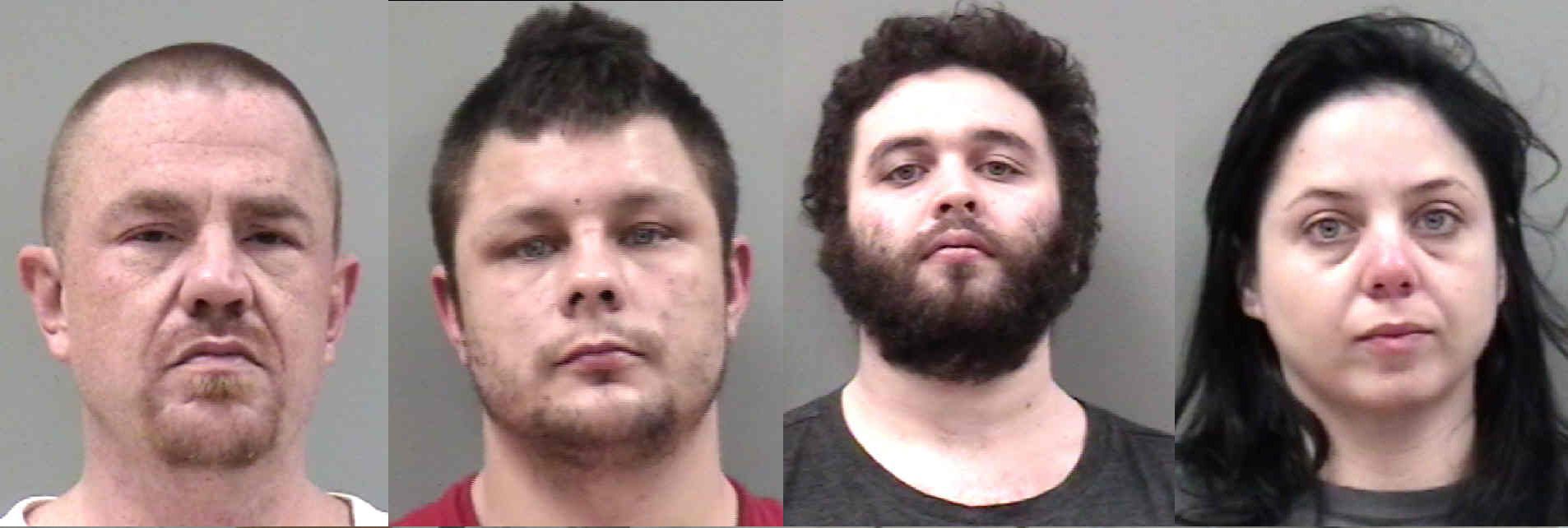 Richard Wayne Lusher, Jerred Russell Clos, Dylan Thomas Stull, Allison Marie McPherson